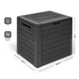 Kissenbox "WOOD" 140 Liter Volumen _ NEU!