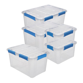 Set-Angebot: Wasserdichte Box (IP67) mit Deckel in verschiedenen Größen (Set wählbar)