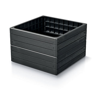 Hochbeet System "Woody" in Anthrazit (Set wählbar)