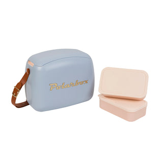 Polarbox - Kühlbox 6 Liter inkl. 2 Lunchboxen (Farbe wählbar)