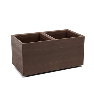 XL Pflanzkasten 'Eco' Holz Optik in verschiedenen Farben (Farbe wählbar)