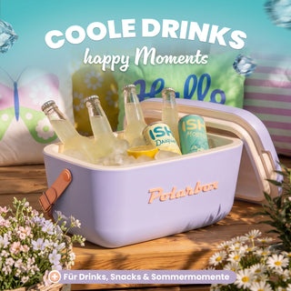 Kühlbox Polarbox 20 Liter, Farbe: Lila