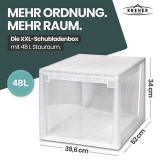 Bundle: 1 x Schubladenbox XL52 + 1 x Schubladenbox XXL 52