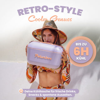 Kühlbox Polarbox 20 Liter, Farbe: Lila