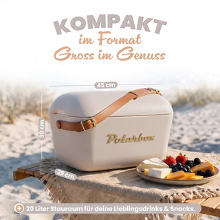 Kühlbox Polarbox 20 Liter, Farbe: Perla Gold