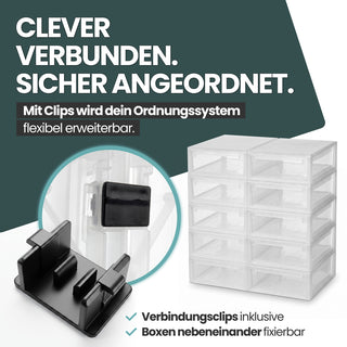 Bundle: 1 x Schubladenbox XL52 + 1 x Schubladenbox XXL 52