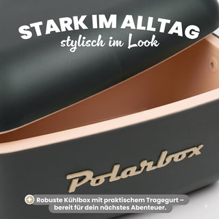 Kühlbox Polarbox 20 Liter, Farbe: Forest Gold