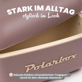 Kühlbox Polarbox 20 Liter, Farbe: Mauve Gold