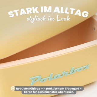 Kühlbox Polarbox 20 Liter, Farbe: Gelb