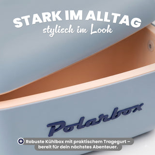 Kühlbox Polarbox 12 Liter, Farbe: Jeans Blau