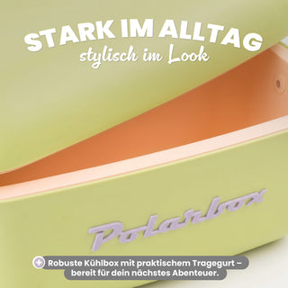 Kühlbox Polarbox 20 Liter, Farbe: Lima