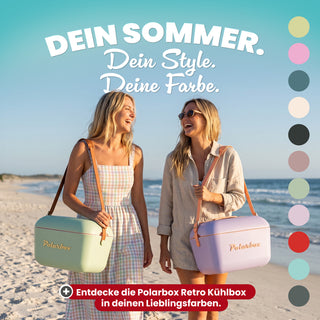 Kühlbox Polarbox 20 Liter, Farbe: Rot Schwarz