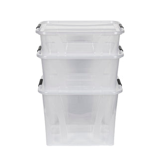 3er Set: Master Boxen mit Deckel (21, 32, 55 Liter)