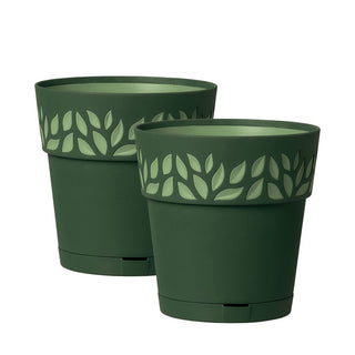 Set: 2 x Pflanztöpfe "Cloe" 30x29 cm (Farbe wählbar)