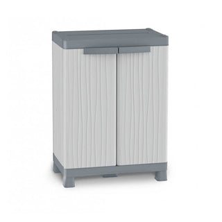 Beistellschrank BASE WAVE mit 2 Böden und Füßen